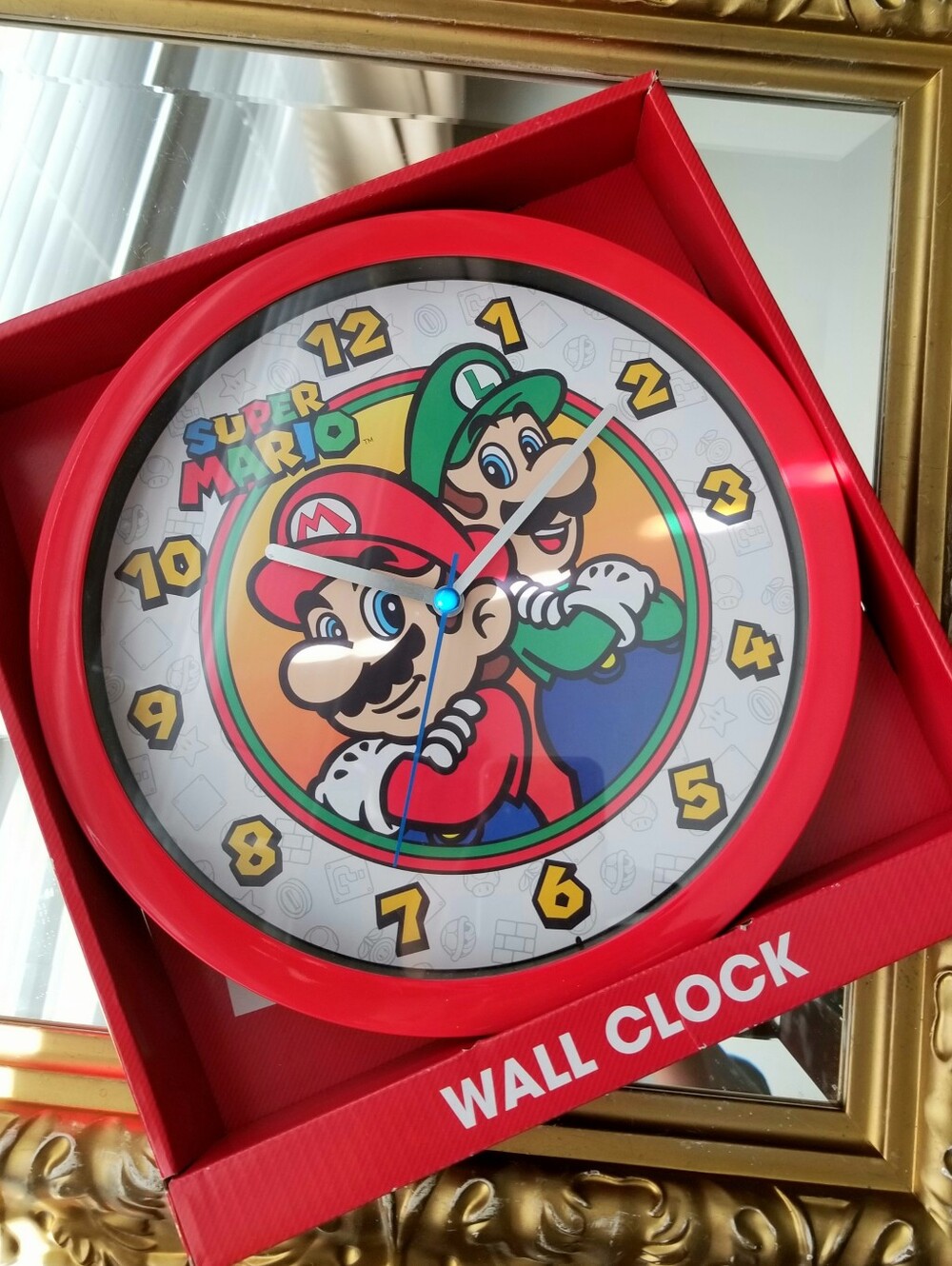 ❗Super Mario Bros 10" Analog Wall Clock❗